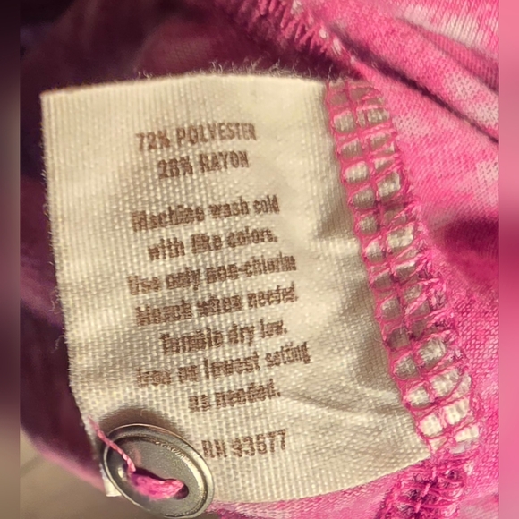 Decree Pink Burnout Button Front Racerback Tank 💖 - Picture 14 of 15